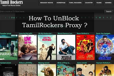 Tamilrockers Proxy